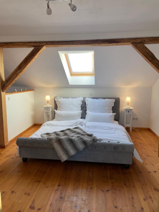 Ferienwohnung Grüne Insel Quedlinburg Exterior foto